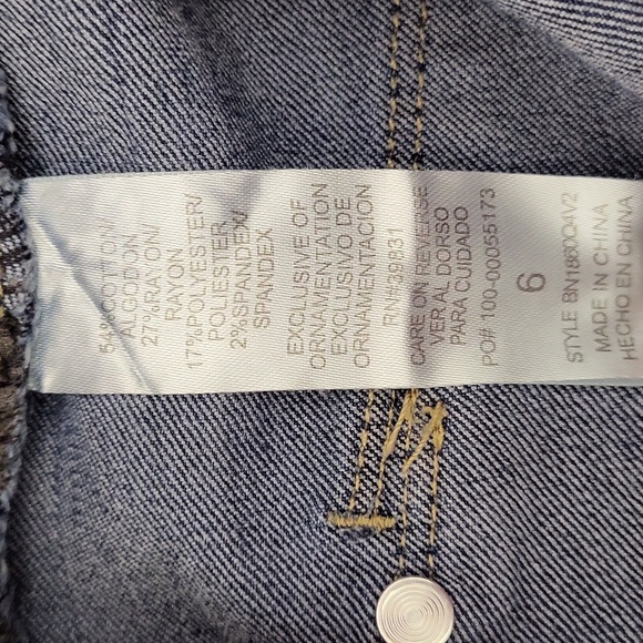 🛍Democracy Womens 6 Freedom Ankle Skimmer Medium Wash‎ Denim Blue Jeans Casual - Picture 7 of 10